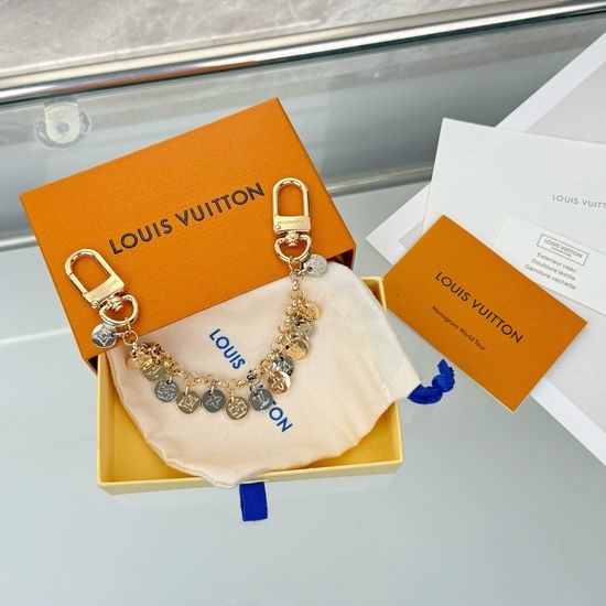 Louis Vuitton LV Monogram Design Bag Pendant Accessory