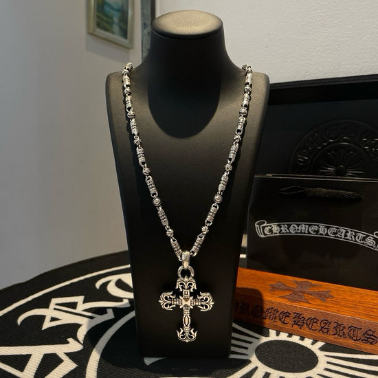 Chrome Hearts Vintage Cross Pendant Necklace