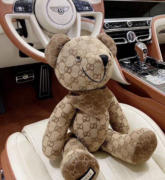 Gucci Movable Joint Teddy Bear Doll