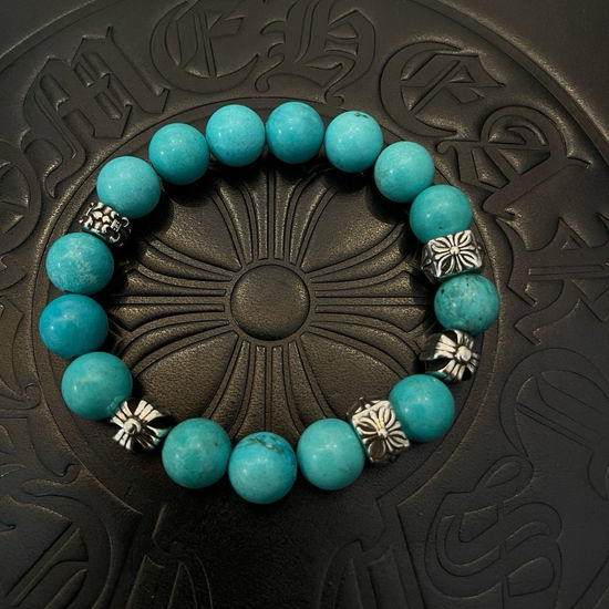 Chrome Hearts Vintage Turquoise Multi Element Bracelet