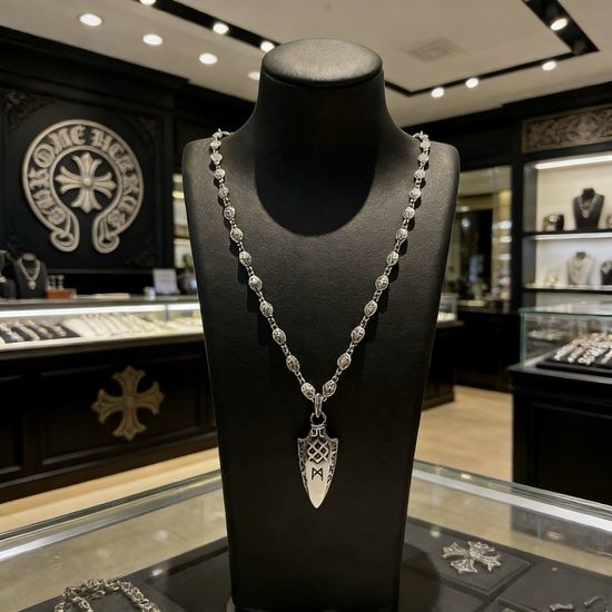 Chrome Hearts Vintage Epee Pendant Necklace