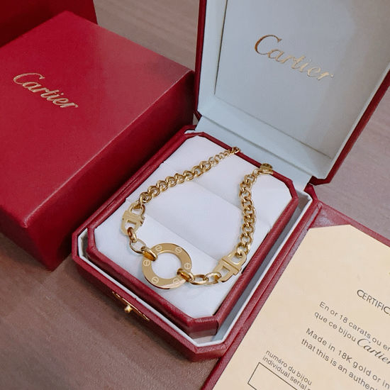 Cartier Stainless Steel Classic Bracelet Set