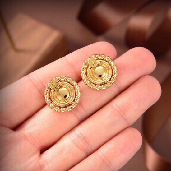 Celine Distinctive Design Personalized Style Stud Earrings