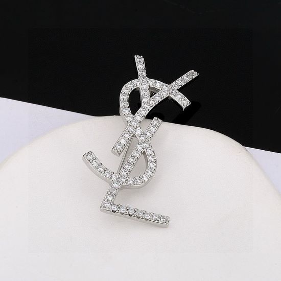 Yves Saint Laurent YSL Sparkling Elegant Classic Versatile Brooch