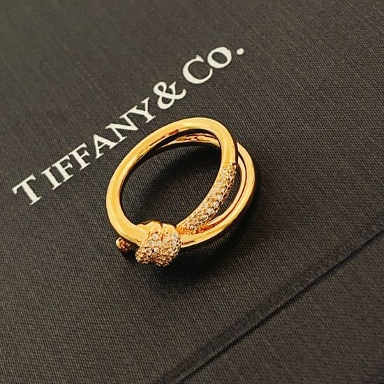 Tiffany & Co. Rose Gold Double Knot Ring