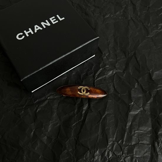 Chanel Vintage Style Metal Hair Claw Clip