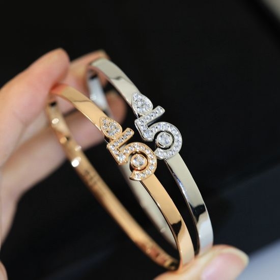 Chanel Classic 18K Gold Plated Bangle