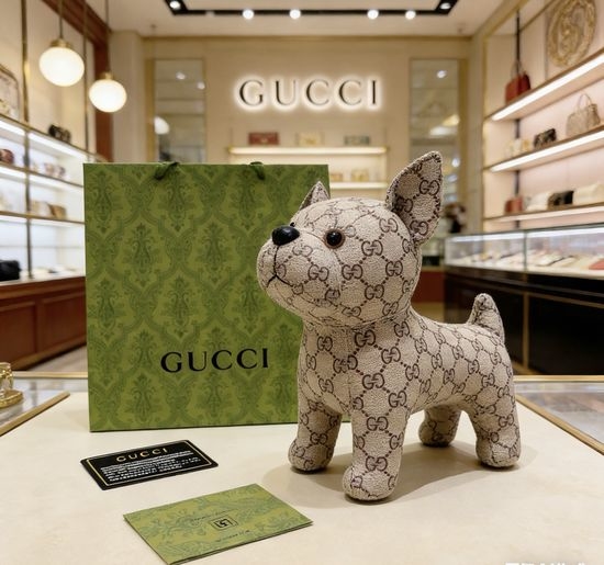 Gucci Cute Jointed Dog Stuffed Doll