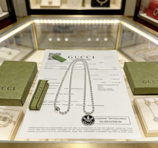 Gucci Vintage Finish Stylish Necklace