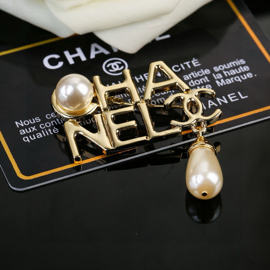 Chanel Pearl Brooch
