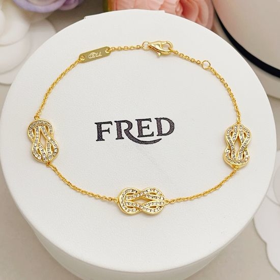 Fred Gold Horseshoe Buckle Classic Bracelet
