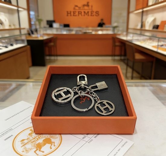 Hermes Premium Car Key Ring Accessory