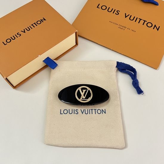 Louis Vuitton LV Vintage Stylish Unique Hair Clip