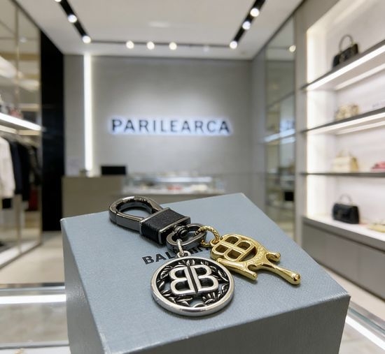 Balenciaga Vintage Bag Charm Key Chain Accessory