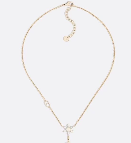 Christian Dior CD Romantic Popular Necklace Bracelet Jewelry Set