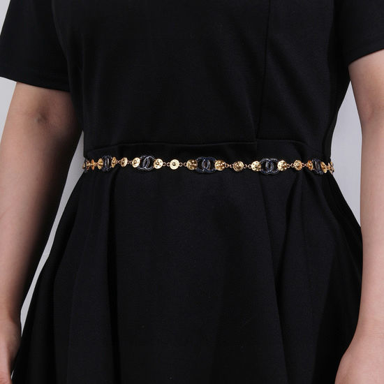 Chanel Classic Logo Waist Chain Versatile Style