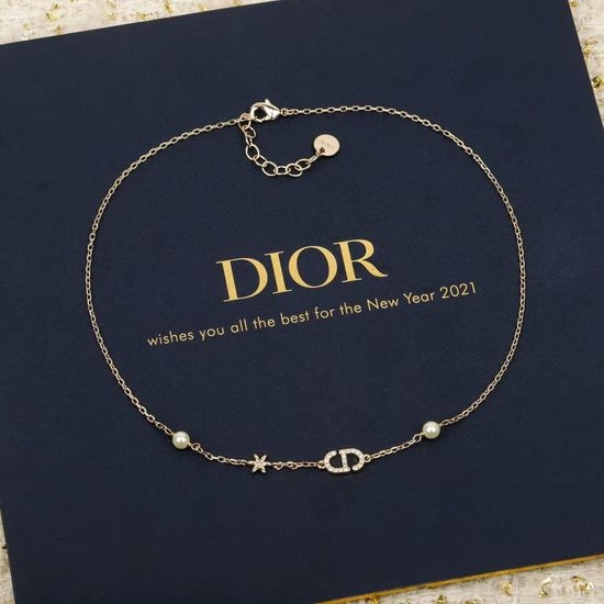 Christian Dior CD CD Pearl Stylish Necklace