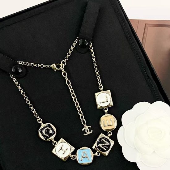 Chanel Letter Design Classic Necklace