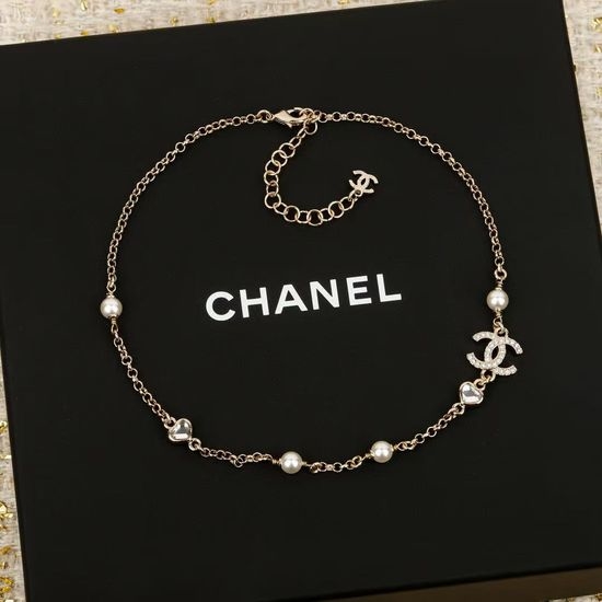 Chanel Double C Minimalist Daily Necklace