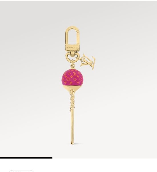 Louis Vuitton LV Candy Shape Bag Charm Keychain Classic Pattern
