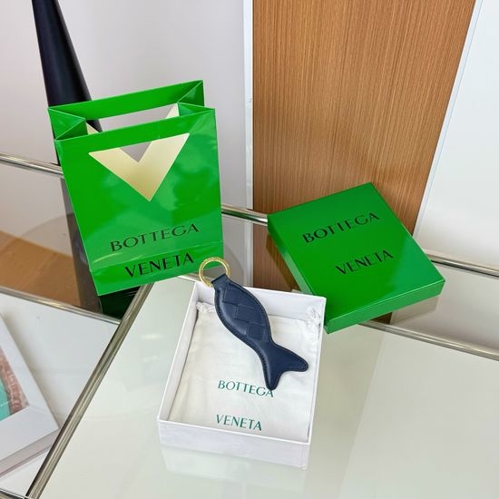 Bottega Veneta BV Premium Hand Woven Fish Keychain