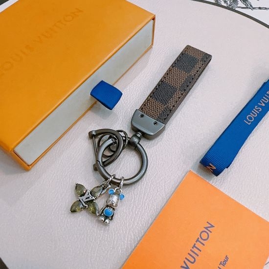 Louis Vuitton LV Vintage Finish Bag Charm Key Chain