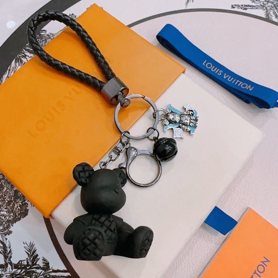 Louis Vuitton LV Vintage Finish Bag Charm Key Chain