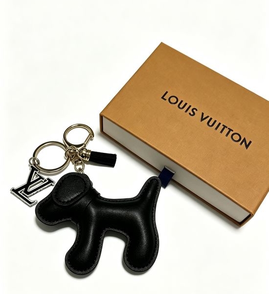 Louis Vuitton LV Vintage Bag Charm Keychain Stylish Accessory