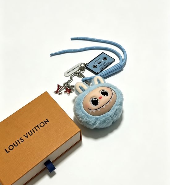 Louis Vuitton LV Vintage Bag Charm Keychain Stylish Accessory