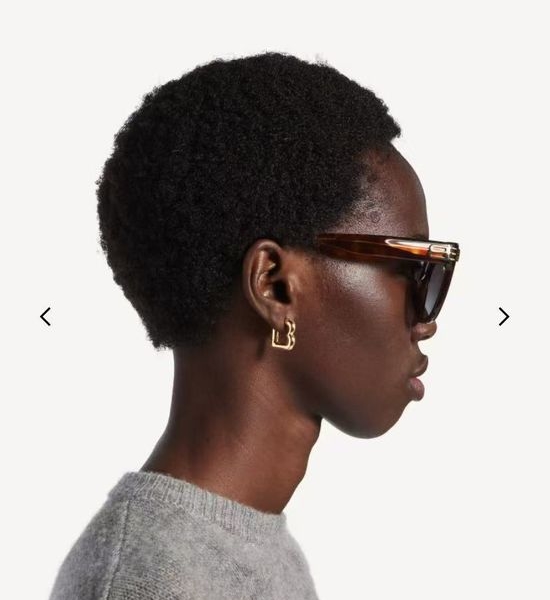 Balenciaga Simple Stylish Metal Hoop Earrings