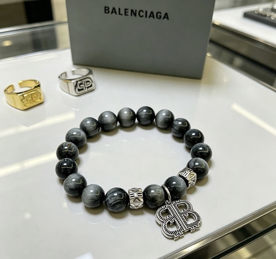 Balenciaga Natural Moonstone Vintage Style Bracelet
