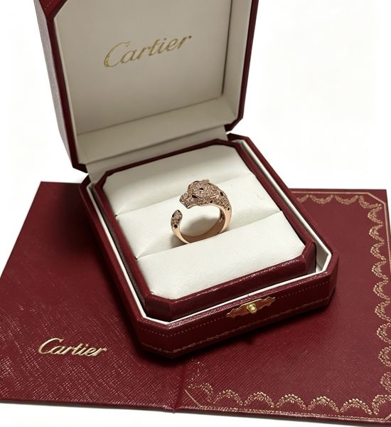 Cartier Classic Gold-Plated Elegant Ring