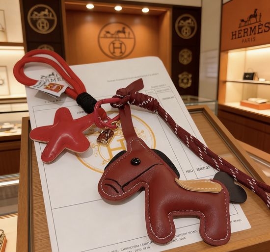 Hermes Premium Bag Charm Keychain Pendant