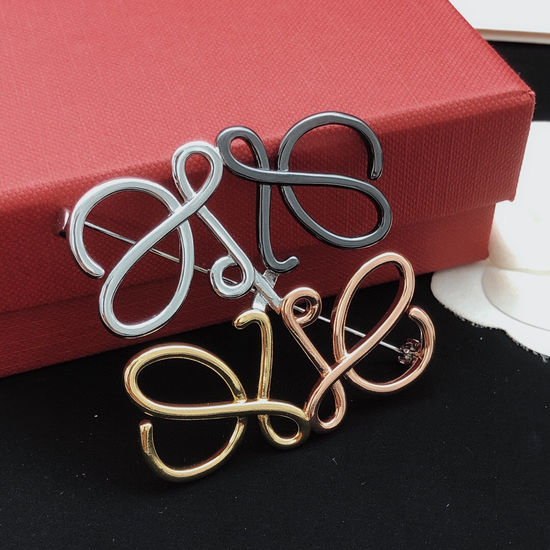 Loewe Color Block Classic Brooch
