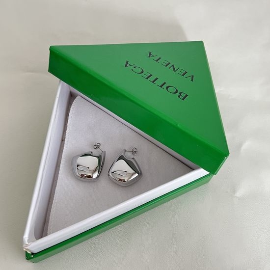 Bottega Veneta BV Stylish Exquisite Metallic Earrings