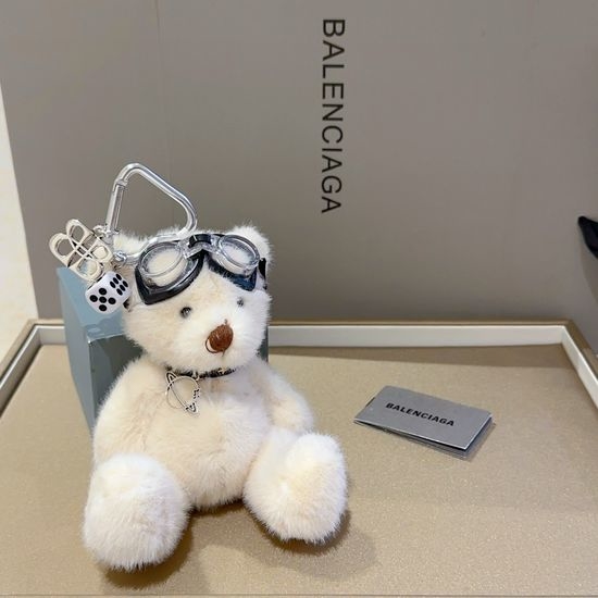 Balenciaga Vintage Style Bag Charm Keychain