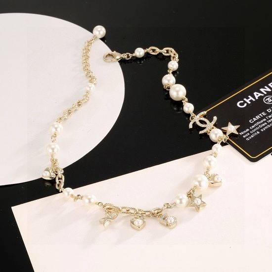 Chanel Exquisite Star Heart Pendant Necklace