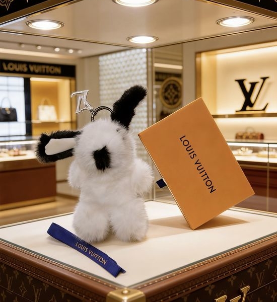 Louis Vuitton LV Vintage Keychain Bag Charm Accessory