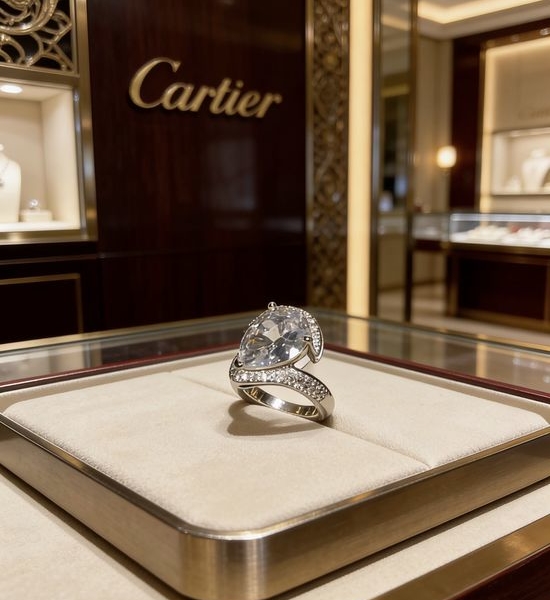 Cartier Adjustable Gold Elegant Classic Ring