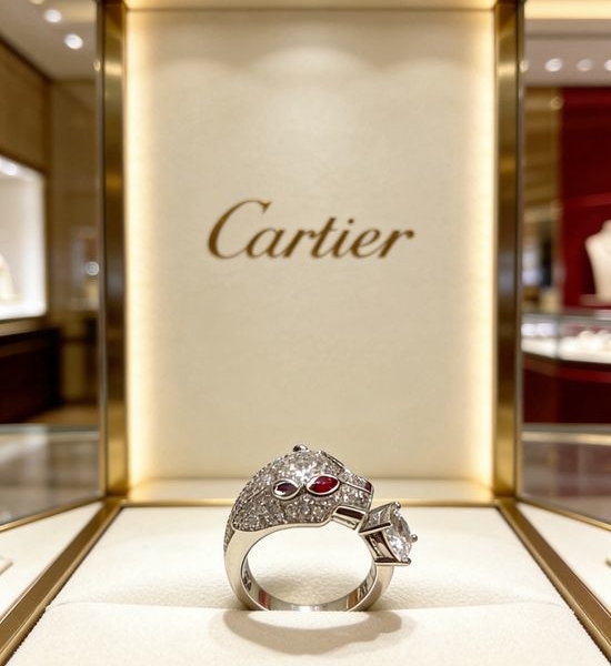 Cartier Adjustable Gold Elegant Classic Ring