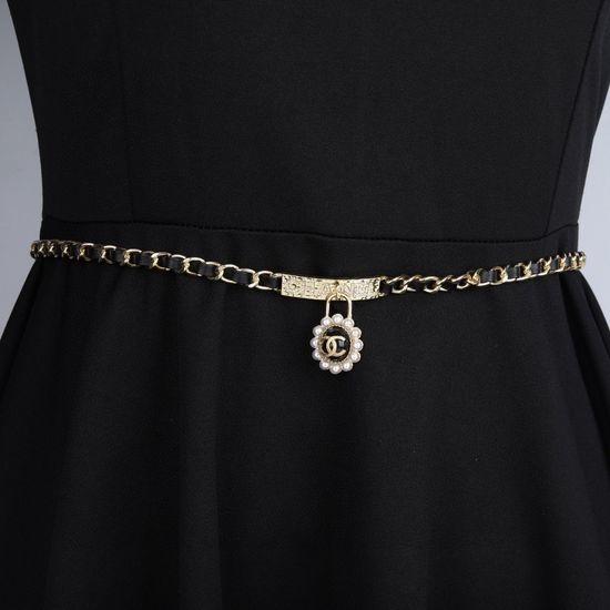 Chanel Sheepskin Elegant Waist Chain