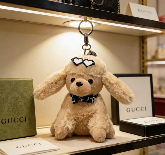 Gucci Classic Vintage Keychain Bag Charm