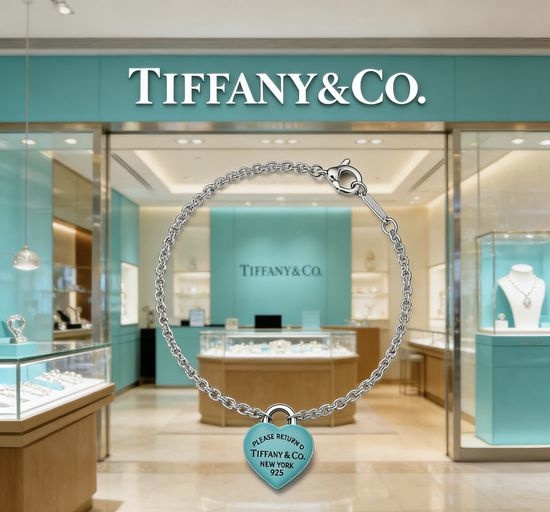 Fendi Tiffany Inspired Vintage Silver Bracelet