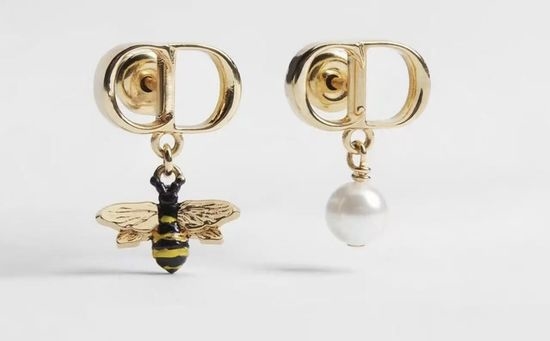 Christian Dior CD New Letter Design Earrings