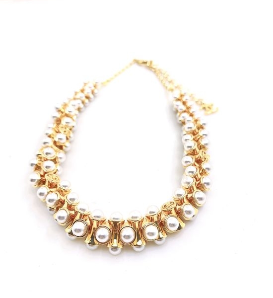 Chanel Heavy Industry Pearl Necklace