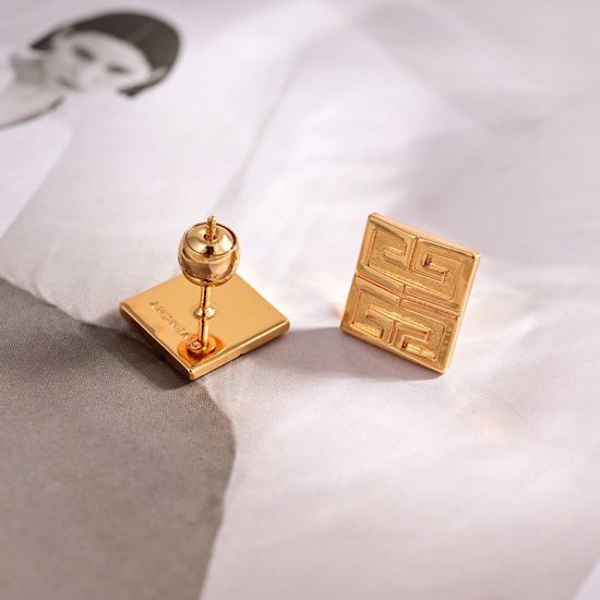 Givenchy Timeless Infinity Symbol Stud Earrings
