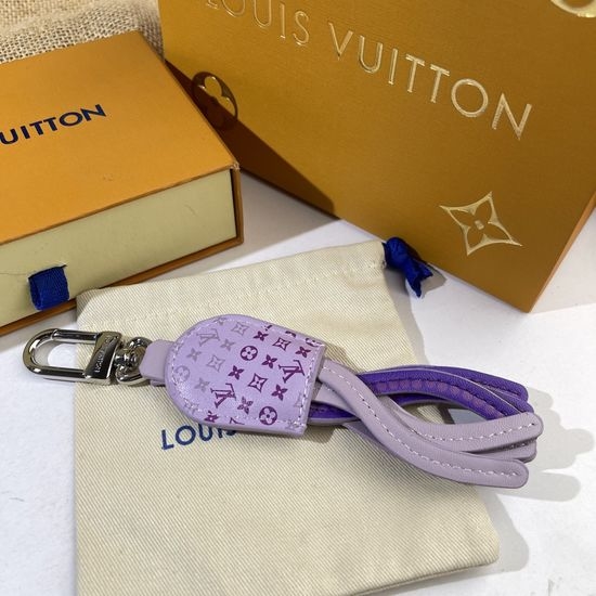 Louis Vuitton LV Gradient Pattern Leather Key Chain