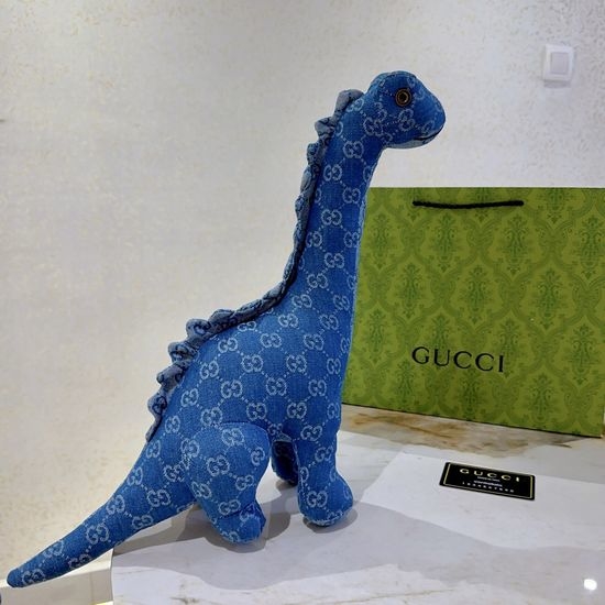 Gucci Handmade Movable Joint Dinosaur Plush Doll
