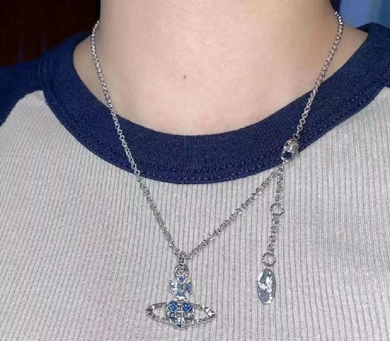 Vivienne Westhood Saturn Design Pendant Necklace