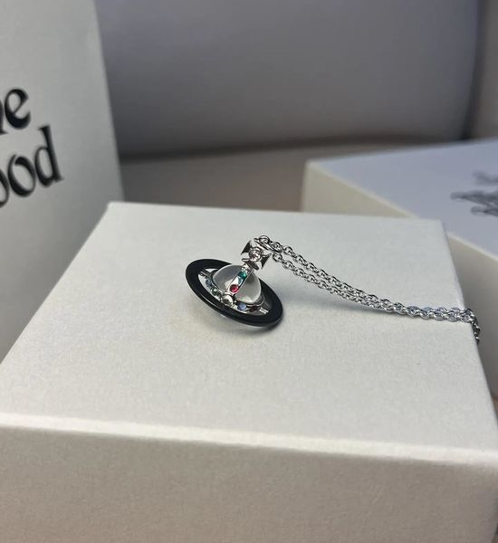 Vivienne Westhood Saturn Design Pendant Necklace